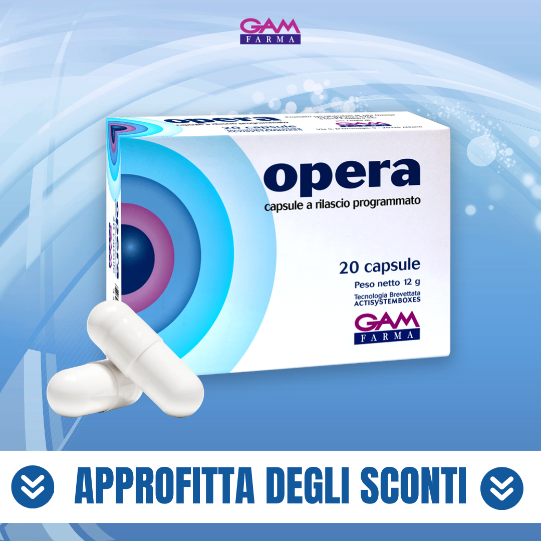 OPERA® Sollievo rapido da dolore, infiammazione e gonfiore.
