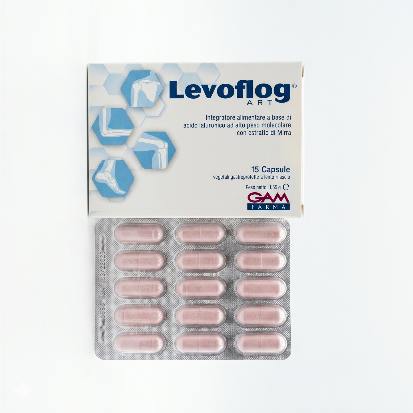 LEVOFLOG®ART - L'efficacia dell'Acido Ialuronico HMW nella gestione articolare
