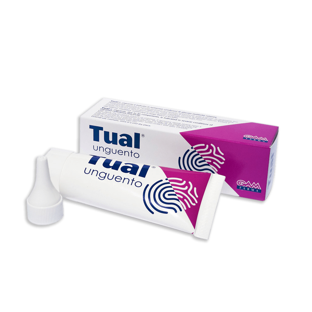 TUAL® UNGUENTO – Sollievo naturale per dermatiti e irritazioni cutanee